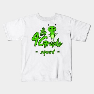 forth grade squad alien Kids T-Shirt